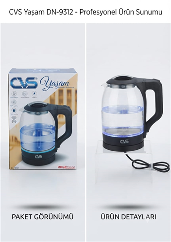 CVS YAŞAM CAM KETTLE  KL:6